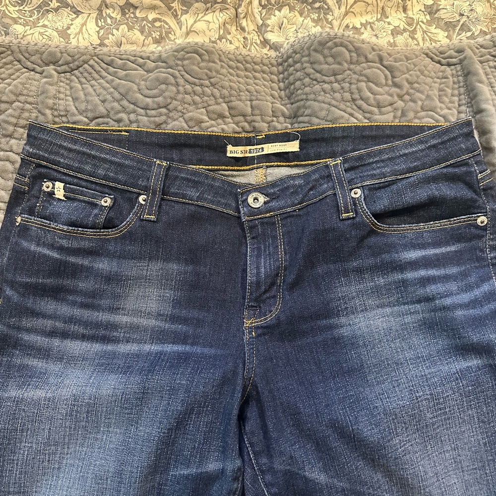 Big Star Women's Dark Blue Straight Leg Jeans